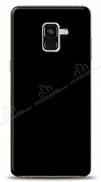 Dafoni Samsung Galaxy A8 Plus 2018 Mat Siyah Telefon Kaplama