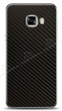Dafoni Samsung Galaxy C5 Karbon Grnml Telefon Kaplama