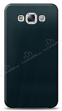 Dafoni Samsung Galaxy E5 Metalik Parlak Grnml Mavi Telefon Kaplama