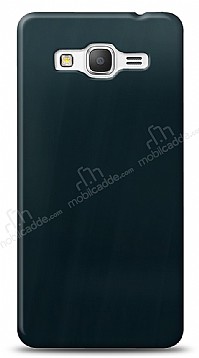 Dafoni Samsung Galaxy Grand Prime / Plus Metalik Parlak Grnml Mavi Telefon Kaplama