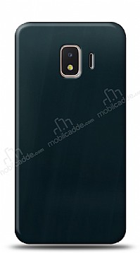 Dafoni Samsung Galaxy J2 Core J260F Metalik Parlak Grnml Mavi Telefon Kaplama