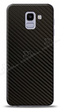 Dafoni Samsung Galaxy J6 Karbon Grnml Telefon Kaplama