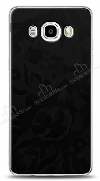 Dafoni Samsung Galaxy J7 2016 Siyah Kamuflaj Telefon Kaplama