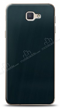 Dafoni Samsung Galaxy J7 Prime / J7 Prime 2 Metalik Parlak Grnml Mavi Telefon Kaplama