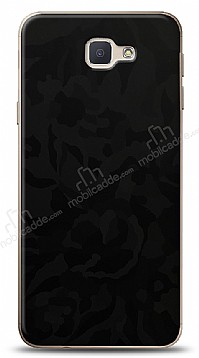 Dafoni Samsung Galaxy J7 Prime / J7 Prime 2 Siyah Kamuflaj Telefon Kaplama