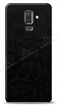 Dafoni Samsung Galaxy J8 Siyah Kamuflaj Telefon Kaplama