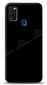 Dafoni Samsung Galaxy M21 Mat Siyah Telefon Kaplama