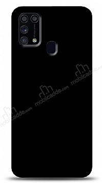 Dafoni Samsung Galaxy M31s Mat Siyah Telefon Kaplama