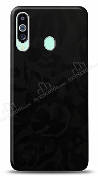 Dafoni Samsung Galaxy M40 Siyah Kamuflaj Telefon Kaplama