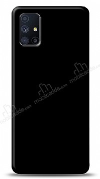 Dafoni Samsung Galaxy M51 Mat Siyah Telefon Kaplama