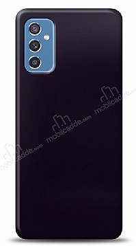 Dafoni Samsung Galaxy M52 5G Metalik Parlak Grnml Mor Telefon Kaplama