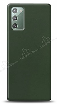 Dafoni Samsung Galaxy Note 20 Mat Yeil Telefon Kaplama