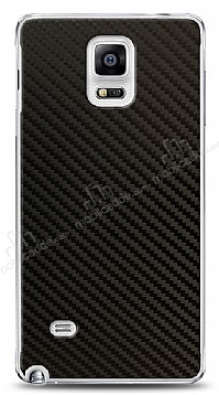 Dafoni Samsung Galaxy Note 4 Karbon Grnml Telefon Kaplama