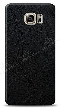 Dafoni Samsung Galaxy Note 5 Siyah Electro Deri Grnml Telefon Kaplama
