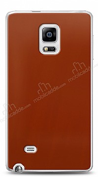 Dafoni Samsung Galaxy Note Edge Metalik Parlak Grnml Krmz Telefon Kaplama