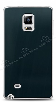 Dafoni Samsung Galaxy Note Edge Metalik Parlak Grnml Mavi Telefon Kaplama