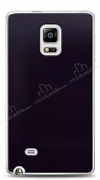 Dafoni Samsung Galaxy Note Edge Metalik Parlak Grnml Mor Telefon Kaplama