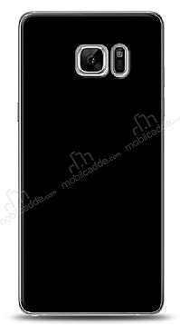 Dafoni Samsung Galaxy Note FE Mat Siyah Telefon Kaplama