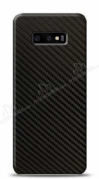 Dafoni Samsung Galaxy S10e Karbon Grnml Telefon Kaplama