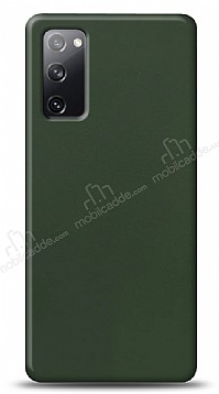 Dafoni Samsung Galaxy S20 FE Mat Yeil Telefon Kaplama