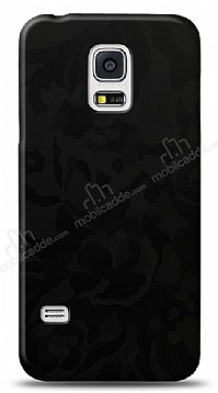 Dafoni Samsung Galaxy S5 Siyah Kamuflaj Telefon Kaplama