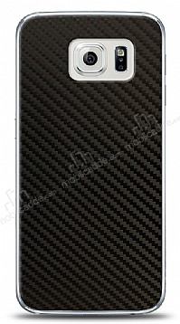 Dafoni Samsung Galaxy S6 Karbon Grnml Telefon Kaplama