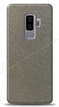 Dafoni Samsung Galaxy S9 Plus Silver Parlak Simli Telefon Kaplama