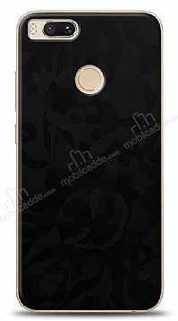 Dafoni Xiaomi Mi 5X / Mi A1 Siyah Kamuflaj Telefon Kaplama