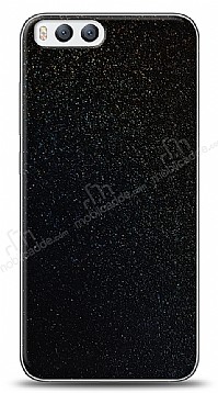 Dafoni Xiaomi Mi 6 Siyah Parlak Simli Telefon Kaplama
