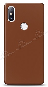 Dafoni Xiaomi Mi Mix 2s Mat Kahverengi Telefon Kaplama