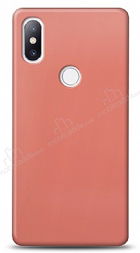 Dafoni Xiaomi Mi Mix 2s Metalik Parlak Grnml Pembe Telefon Kaplama