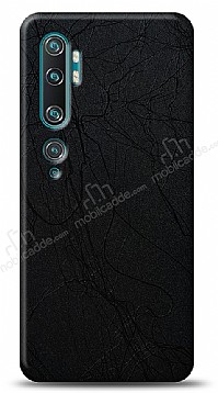 Dafoni Xiaomi Mi Note 10 Siyah Electro Deri Grnml Telefon Kaplama