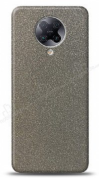 Dafoni Xiaomi Poco F2 Pro Silver Parlak Simli Telefon Kaplama