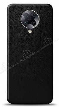 Dafoni Xiaomi Poco F2 Pro Siyah Deri Grnml Telefon Kaplama