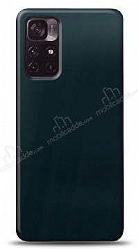Dafoni Xiaomi Poco M4 Pro 5G Metalik Parlak Grnml Mavi Telefon Kaplama