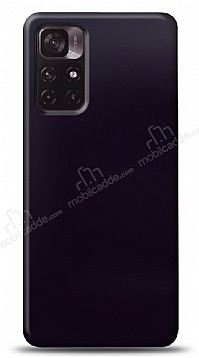 Dafoni Xiaomi Poco M4 Pro 5G Metalik Parlak Grnml Mor Telefon Kaplama