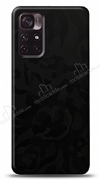 Dafoni Xiaomi Poco M4 Pro 5G Siyah Kamuflaj Telefon Kaplama