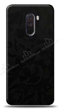Dafoni Xiaomi Pocophone F1 Siyah Kamuflaj Telefon Kaplama