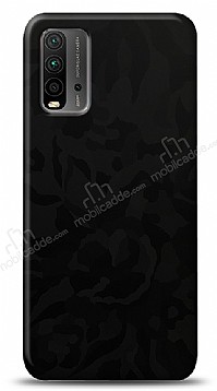 Dafoni Xiaomi Redmi 9T Siyah Kamuflaj Telefon Kaplama