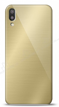 Eiroo Huawei Y6 2019 Silikon Kenarl Aynal Gold Klf