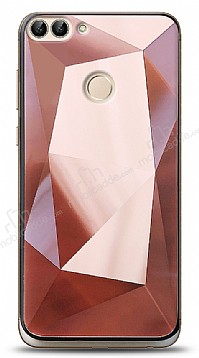 Eiroo Prizma Huawei P Smart Rose Gold Rubber Klf