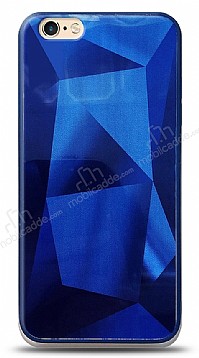 Eiroo Prizma iPhone 6 / 6S Mavi Rubber Klf