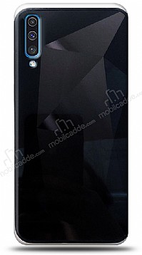 Eiroo Prizma Samsung Galaxy A30S Siyah Rubber Klf