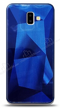 Eiroo Prizma Samsung Galaxy J6 Plus Mavi Rubber Klf