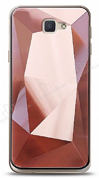 Eiroo Prizma Samsung Galaxy J7 Prime / J7 Prime 2 Rose Gold Rubber Klf