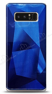 Eiroo Prizma Samsung Galaxy Note 8 Mavi Rubber Klf