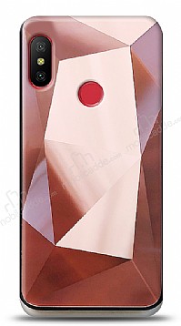 Eiroo Prizma Xiaomi Redmi Note 6 Pro Rose Gold Rubber Klf