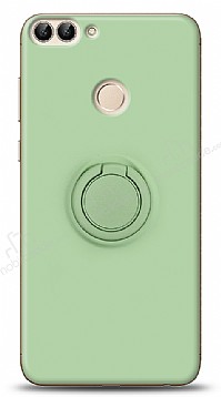 Eiroo Ring Color Huawei P Smart Yzk Tutuculu Yeil Silikon Klf