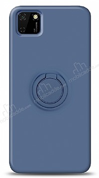Eiroo Ring Color Huawei Y5p Yzk Tutuculu Lacivert Silikon Klf
