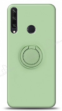 Eiroo Ring Color Huawei Y6p Yzk Tutuculu Yeil Silikon Klf